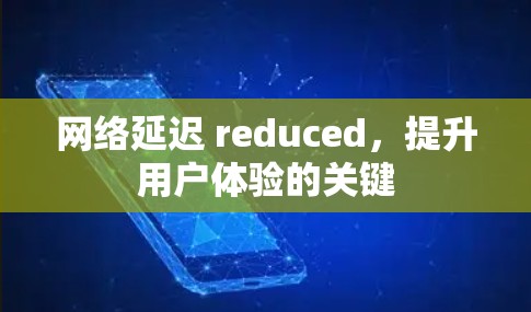 网络延迟 reduced，提升用户体验的关键