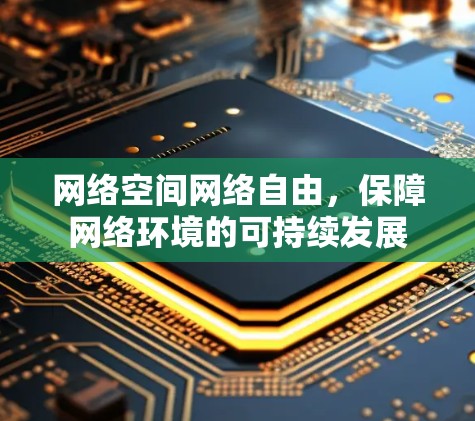 网络空间网络自由，保障网络环境的可持续发展