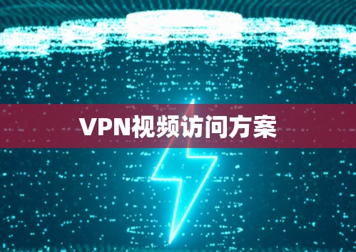 VPN视频访问方案