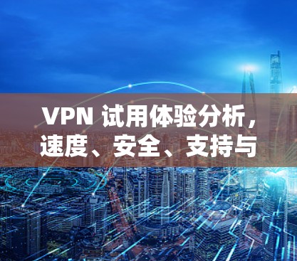 VPN 试用体验分析，速度、安全、支持与价格对比